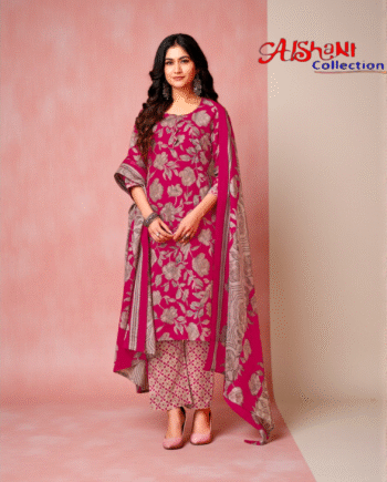 Aishani Collection Cotton Blend Readymade Salwar Kameez with Dupatta | Casual Traditional Lightweight Comfortable Ethnic Wear for Women